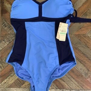 Tommy Bahama blue one piece womens swimwear size S.NWT